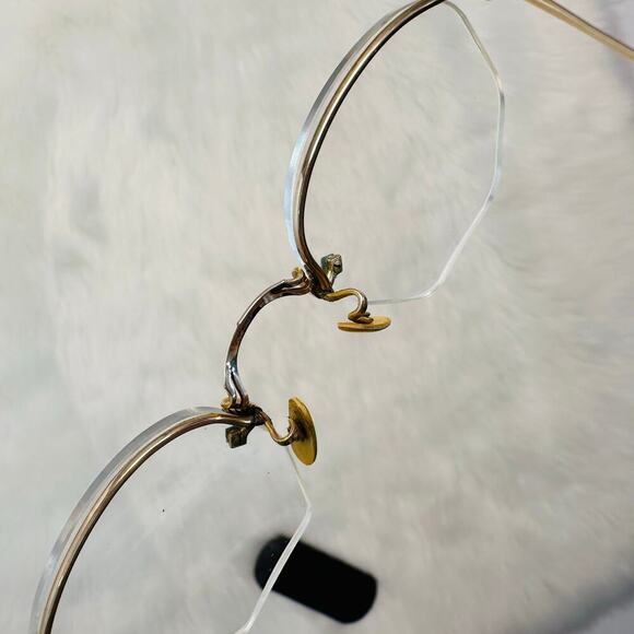 Vintage 1920’s 12K Gold Filled Spectacles with Original Eyeglass Case - Picture 8 of 8
